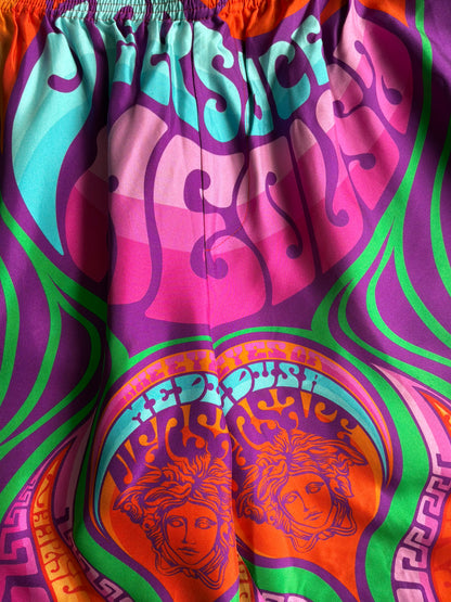 Versace Medusa Music Silk Shorts