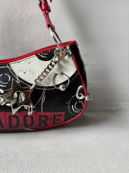 Christian Dior “Hardcore” Pierced Shoulder Bag