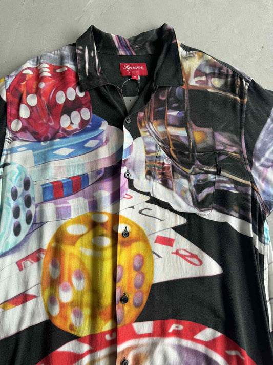 Supreme Casino Rayon Button Up Shirt