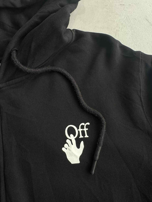 Off white 19ss zip Hoodie