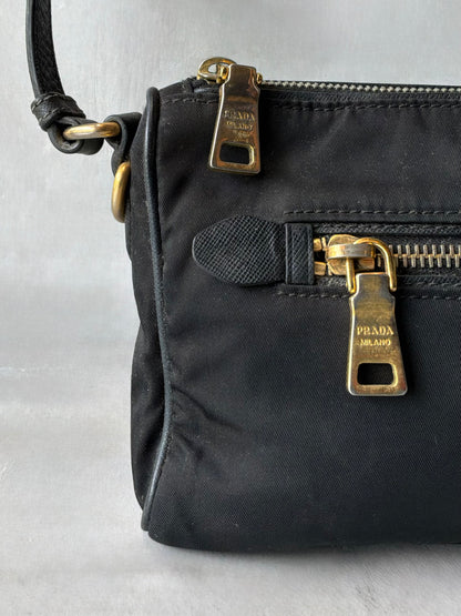 Prada Nylon Pochette Bag