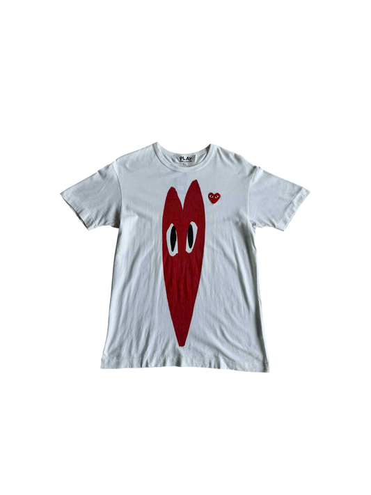 CDG Stretch Heart Tee