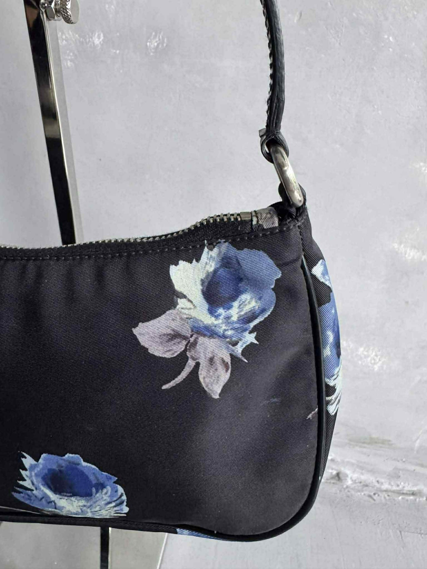 Prada Tessuto Stampata Pochette Bag