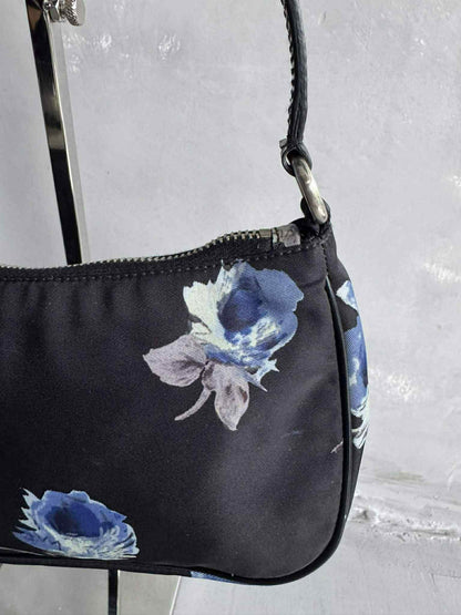 Prada Tessuto Stampata Pochette Bag