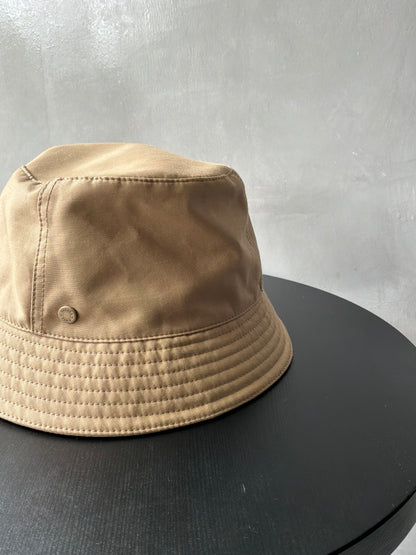 Hermes Button Logo Bucket Hat