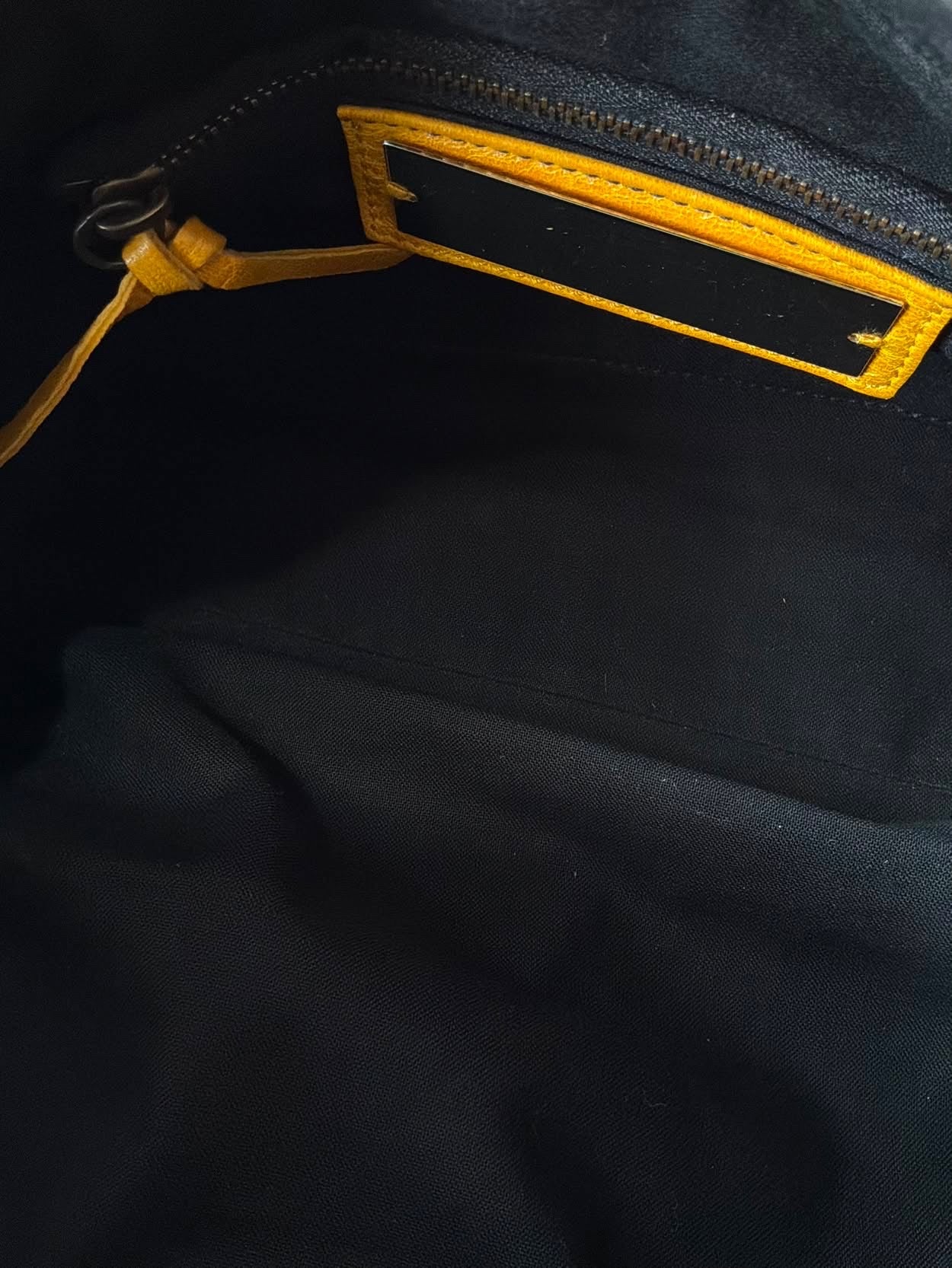 Balenciaga Le First Mustard Lambskin Bag