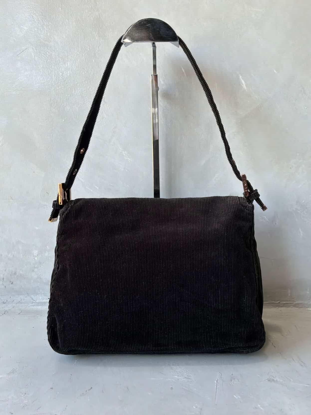 2000’s Fendi Curdoroy Copper Mamma Baguette Bag