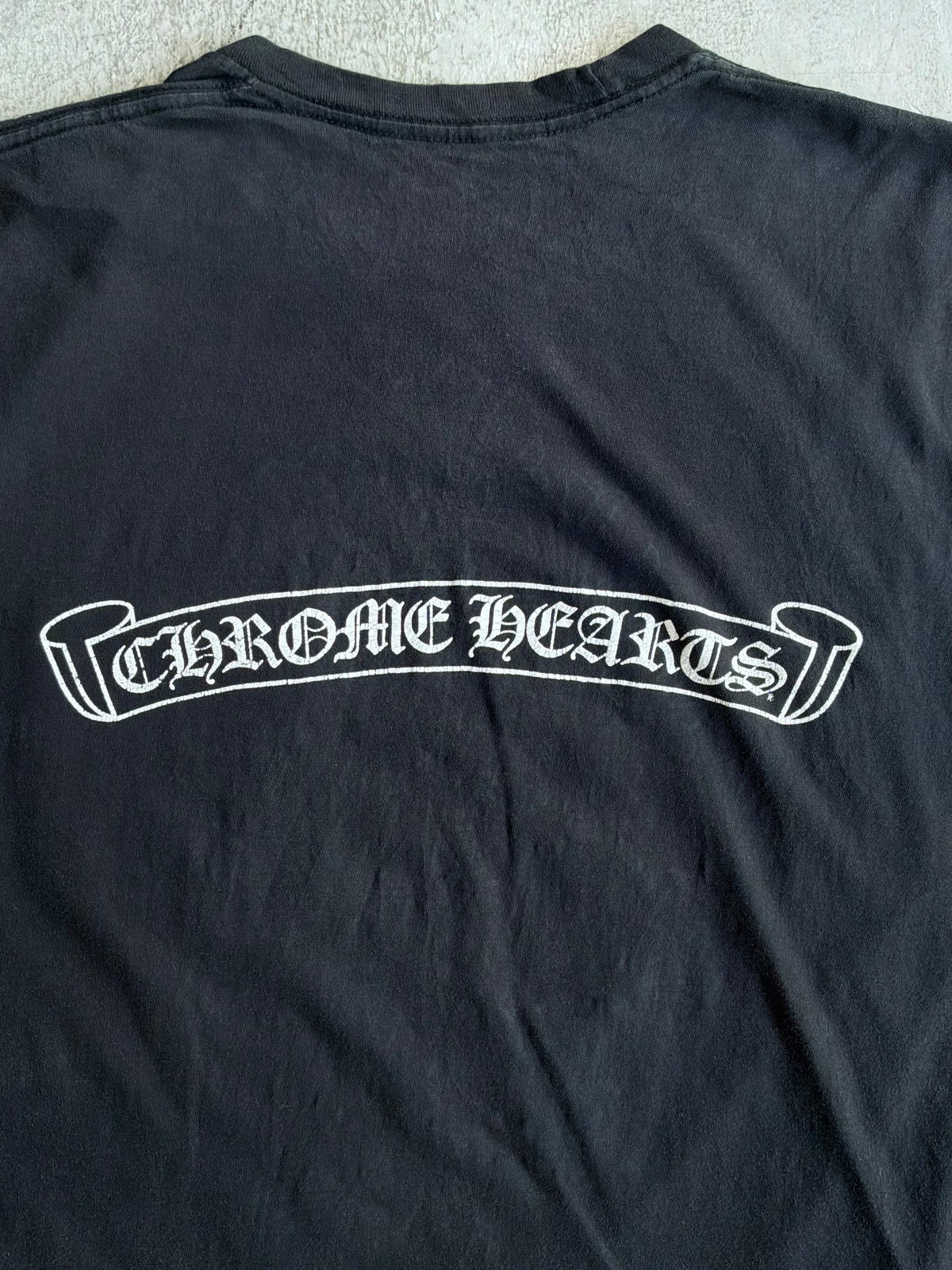 Chrome Hearts Scroll Cemetery Tee