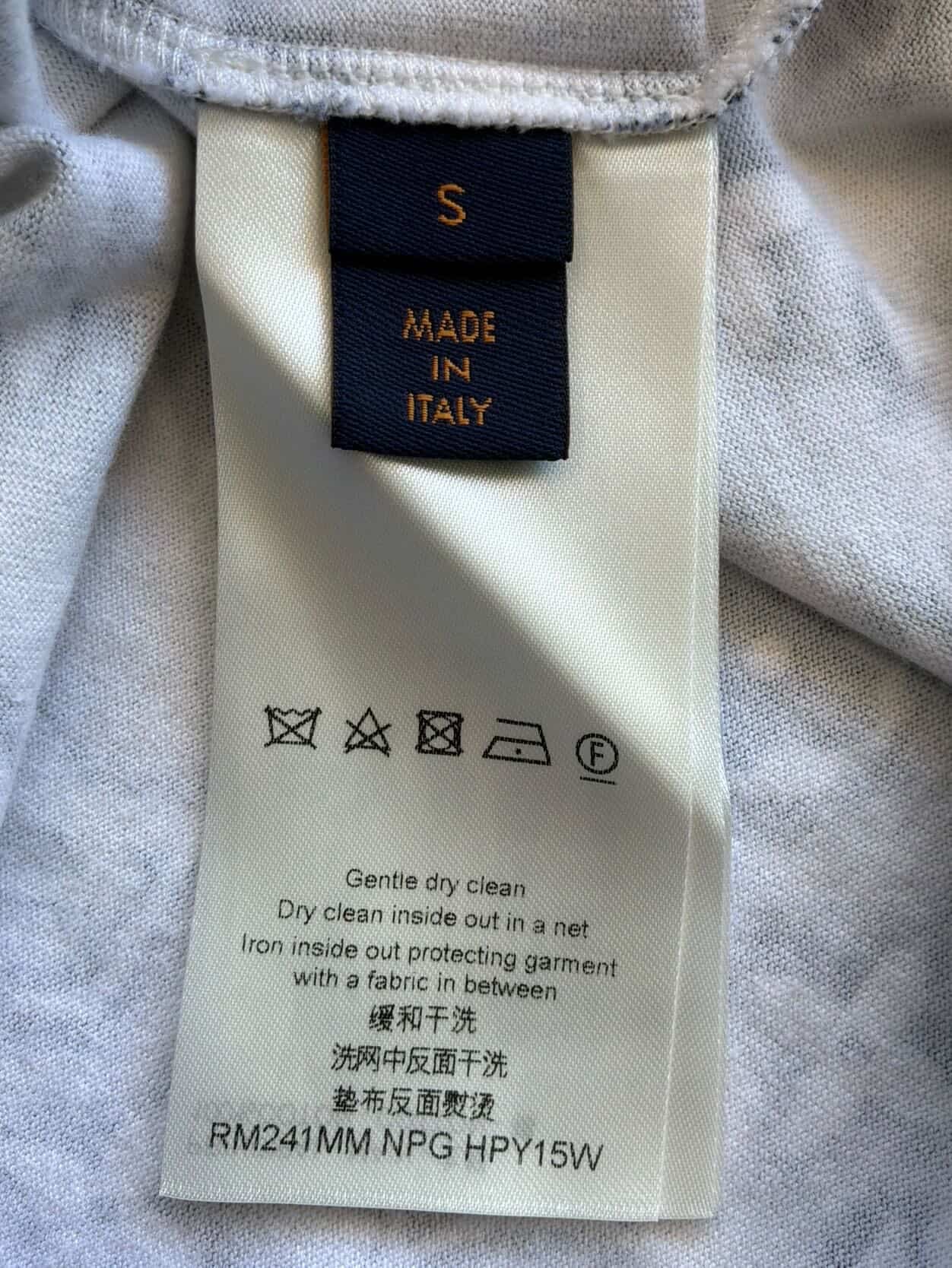 Louis Vuitton White Monogram Tee