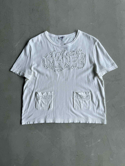 Chanel Women’s Embroidered Pocket Top Tee