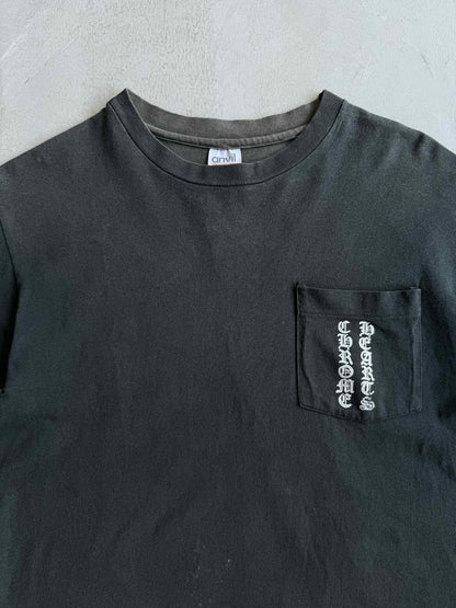 Chrome Hearts Anvil Tag Scroll Logo Shirt