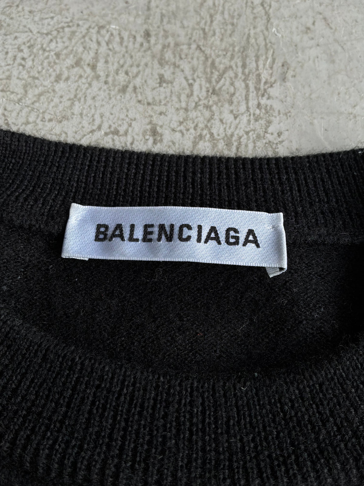Balenciaga Mode Wool Crewneck