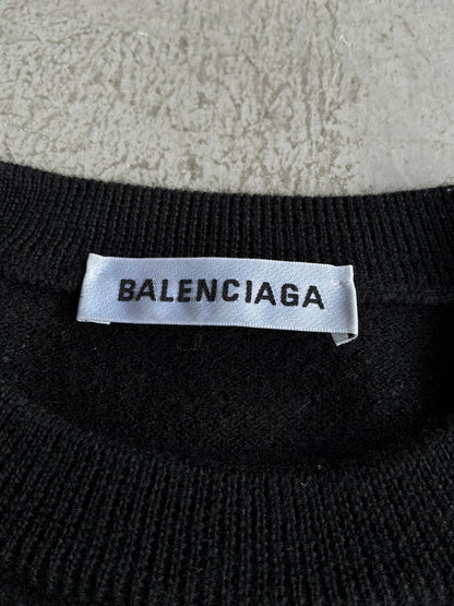 Balenciaga Mode Wool Crewneck