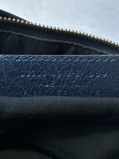 Balenciaga Le First Navy Lambskin Bag
