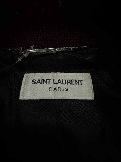 Saint Laurent Paris Teddy Bomber Jacket