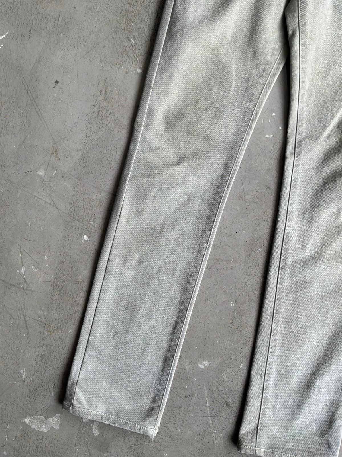 Dior Homme Hedi Slimane Era Gray Denim Jeans