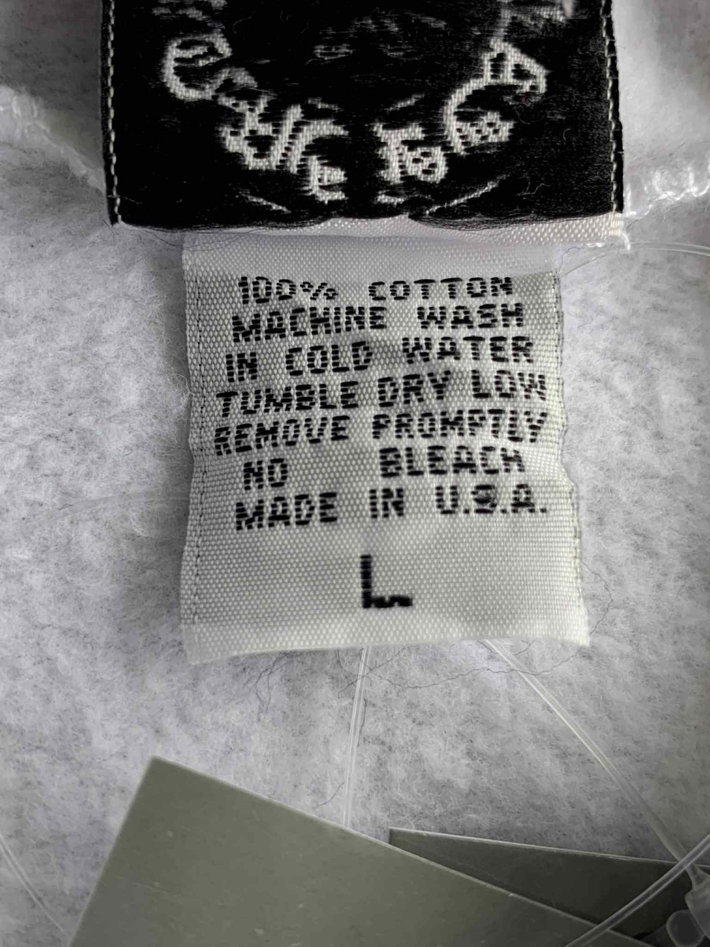 90’s Chrome Hearts Horseshoe Floral Zip Hoodie