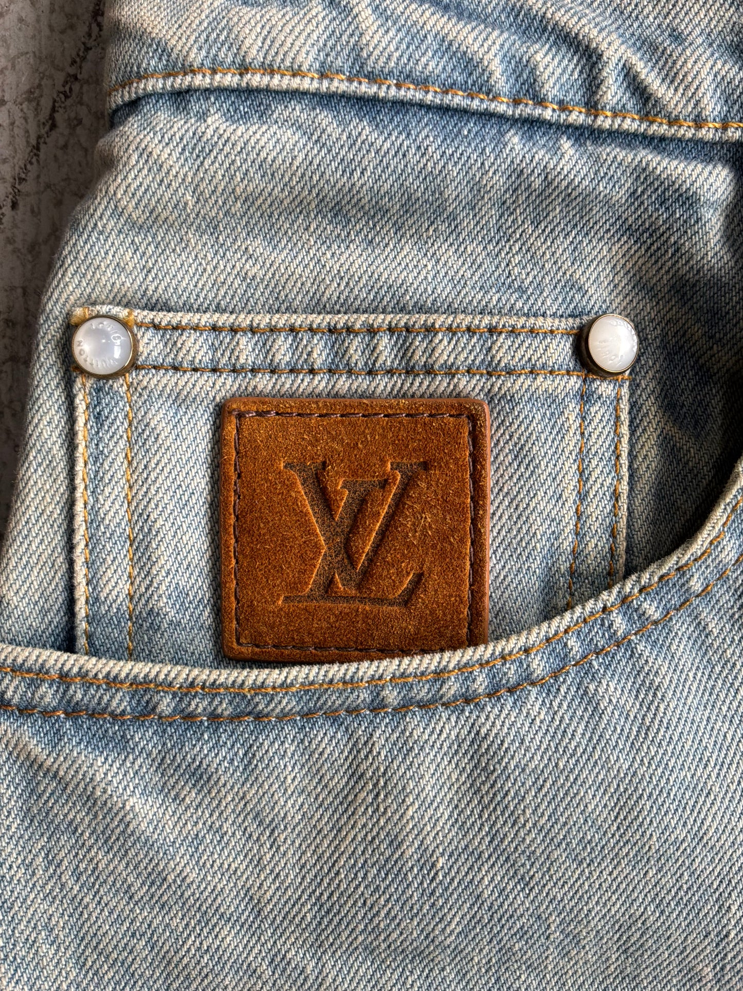 Louis Vuitton Staple Edition Denim Pants