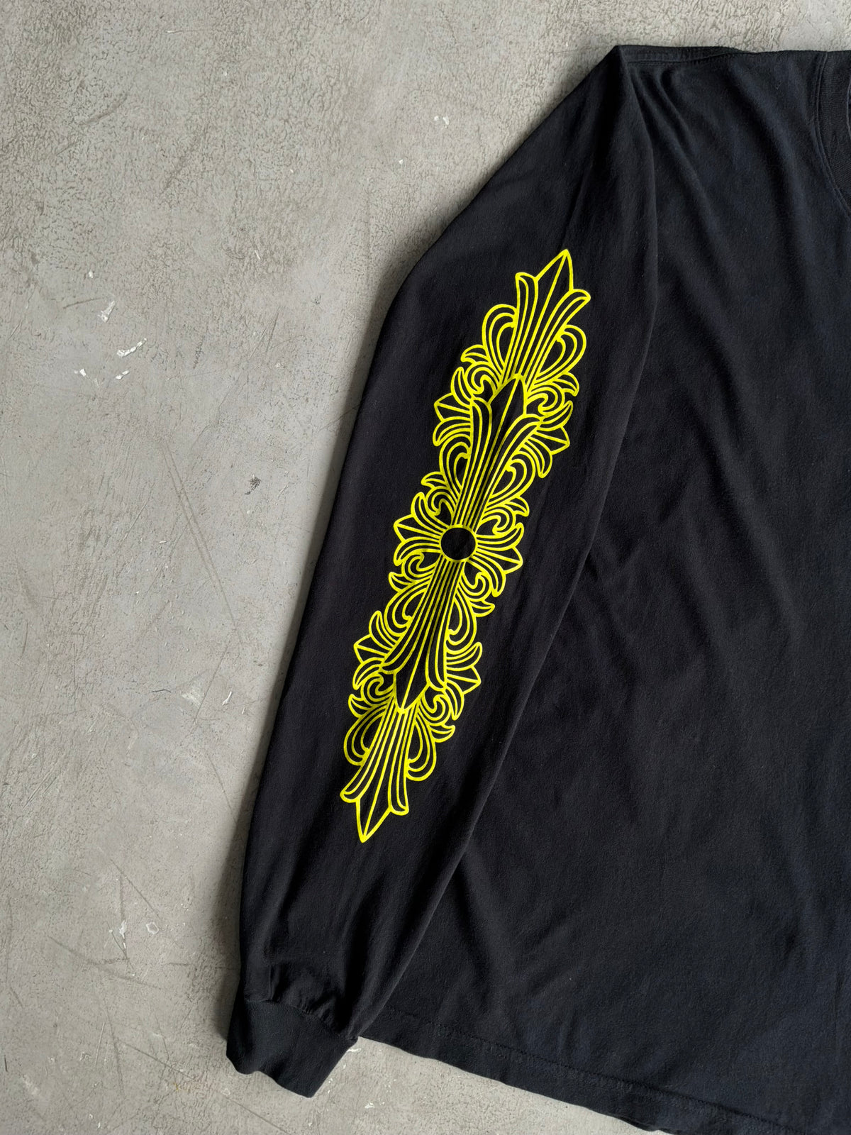 Chrome Hearts Eyechart Floral Longsleeves