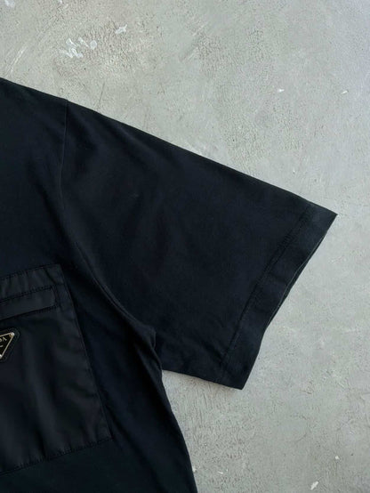 Prada Re-Nylon Emblem Tee