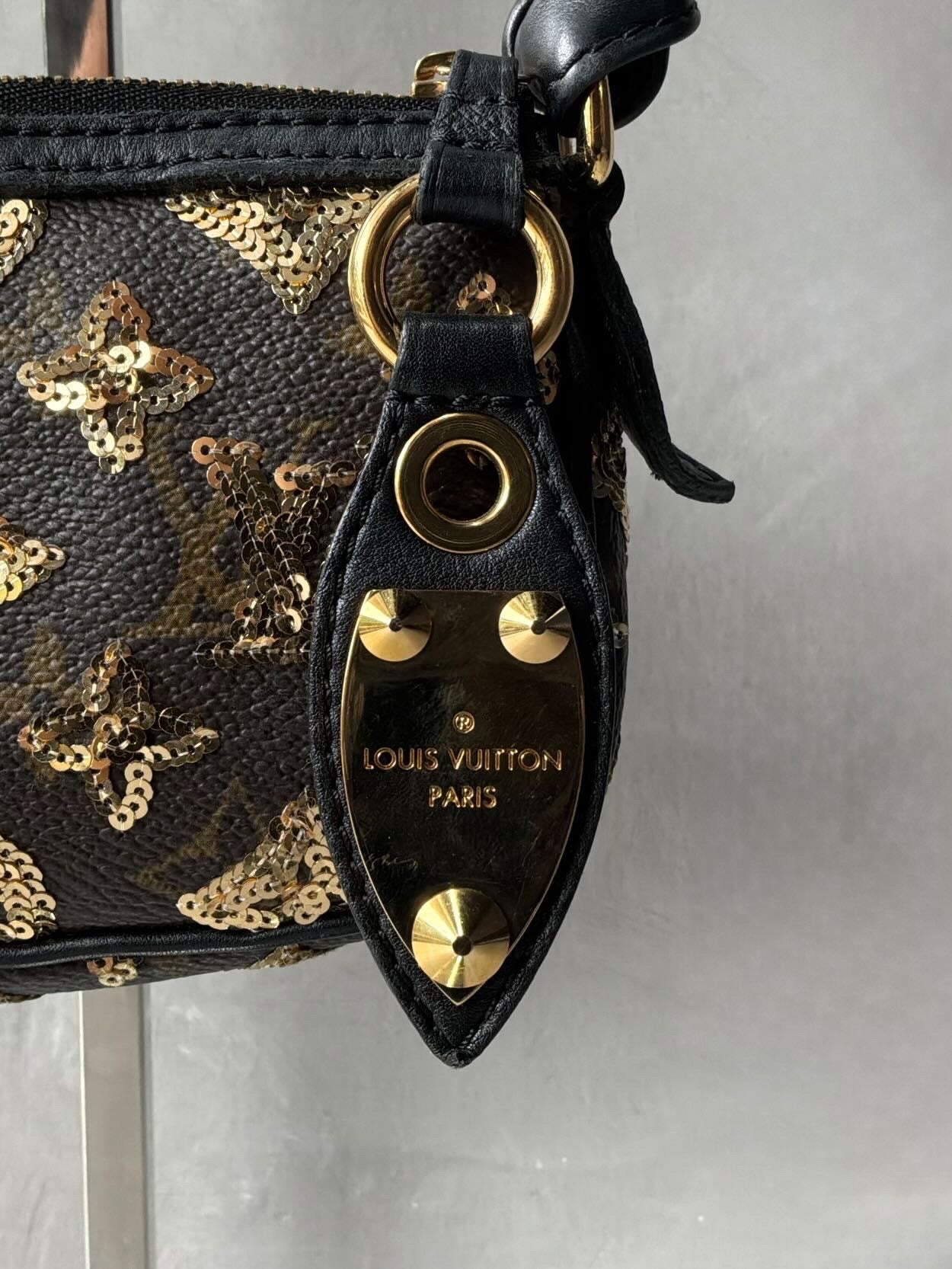Louis Vuitton Sequins Monogram Micro Pochette Bag
