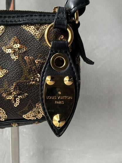 Louis Vuitton Sequins Monogram Micro Pochette Bag