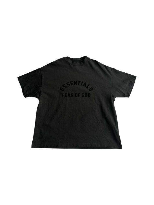Essentials Fear Of God Black Oversized Shirt