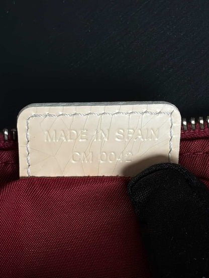 Dior Vintage Oblique Red Saddle Bag