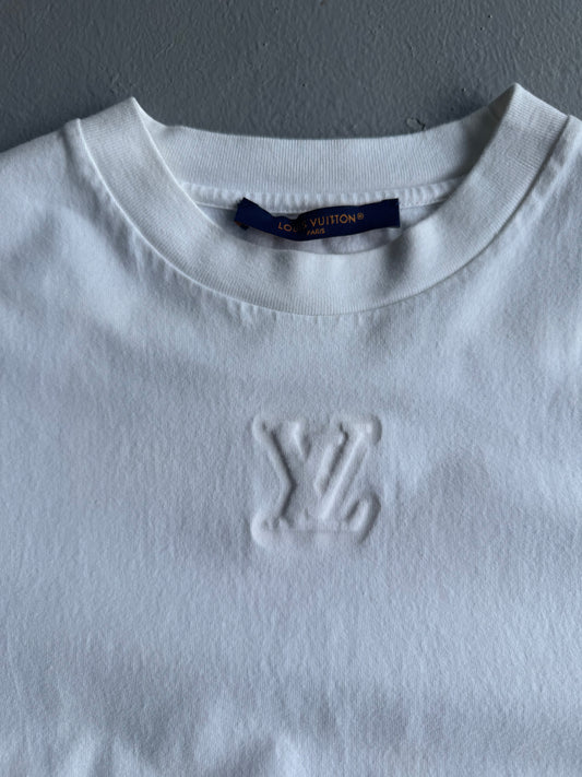 Louis Vuitton Embossed Logo Tee
