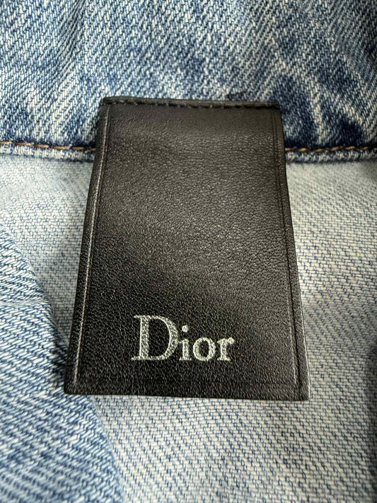 Dior Floral Patch Denim Jacket