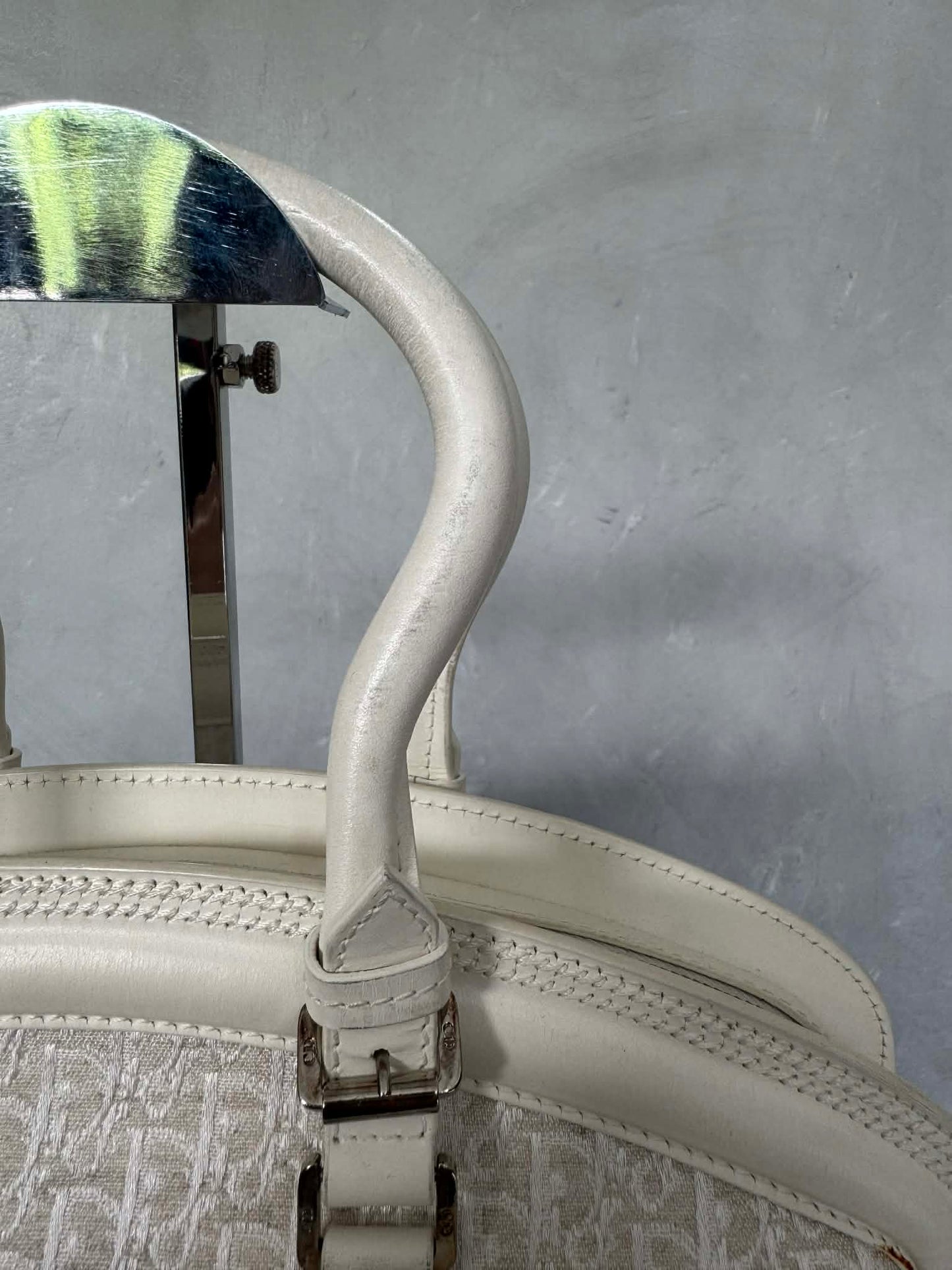 Christian Dior Trotter Cd Detective Satchel Hand Bag