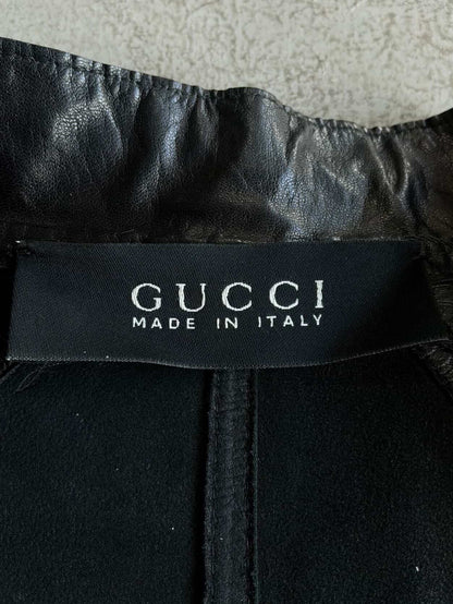 90’s Gucci Tom Ford Era Belted Trench Leather Jacket