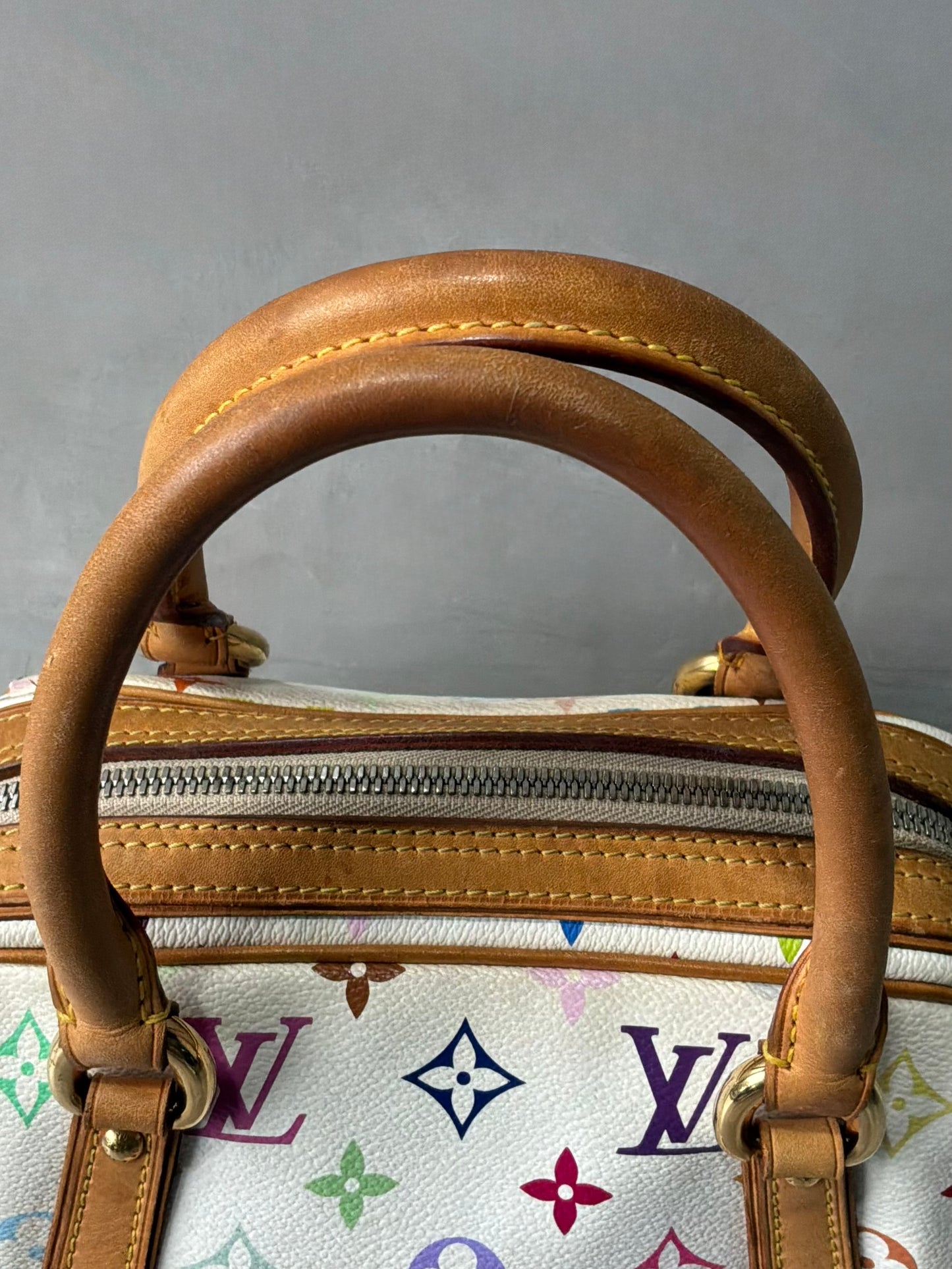 Louis Vuitton X Takashi Murakami Multicolore Pricilla Bag