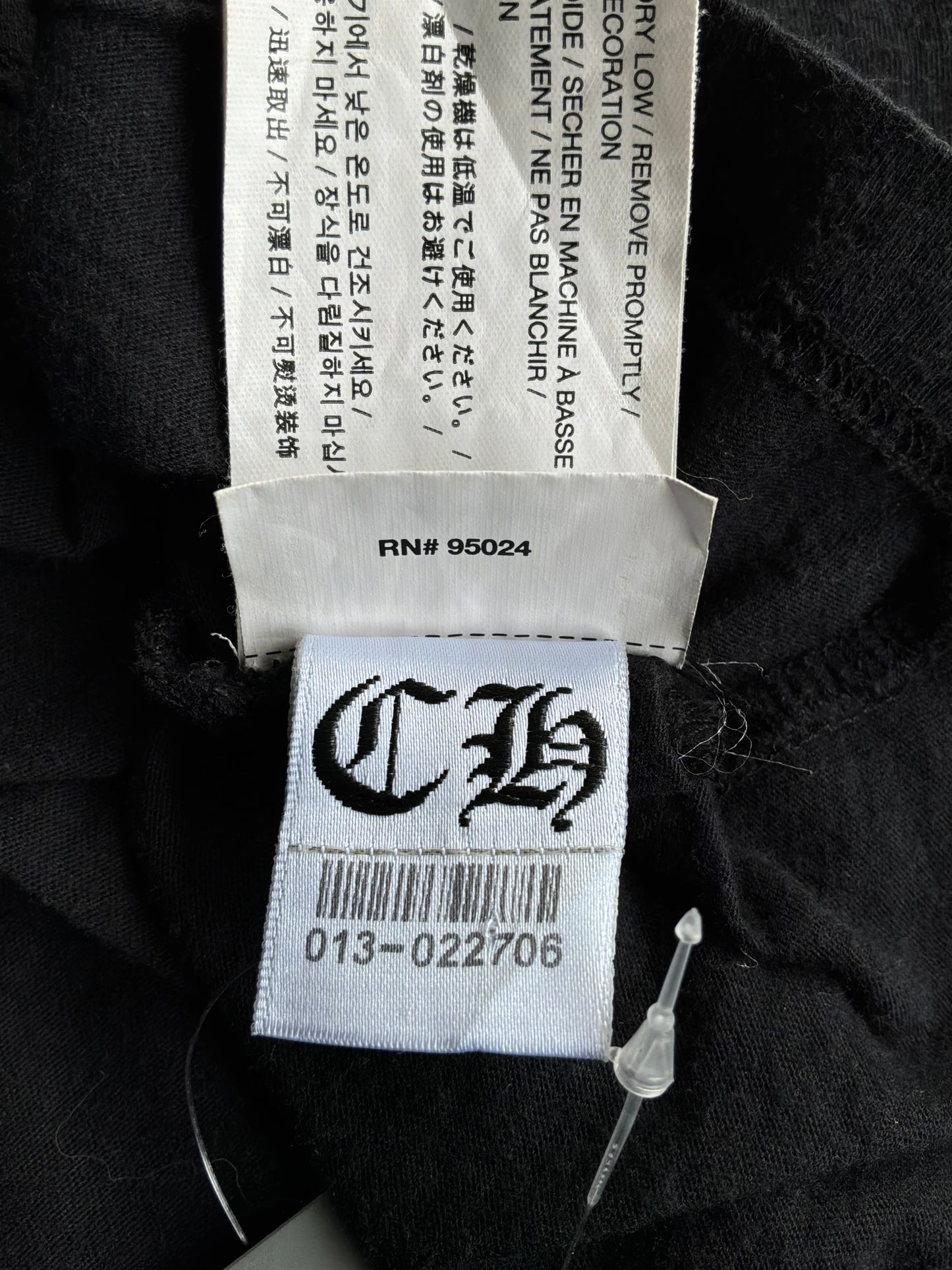 Chrome Hearts 5 Dagger Tee