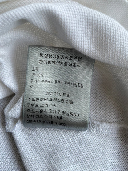 Dior Bee White Polo Shirt