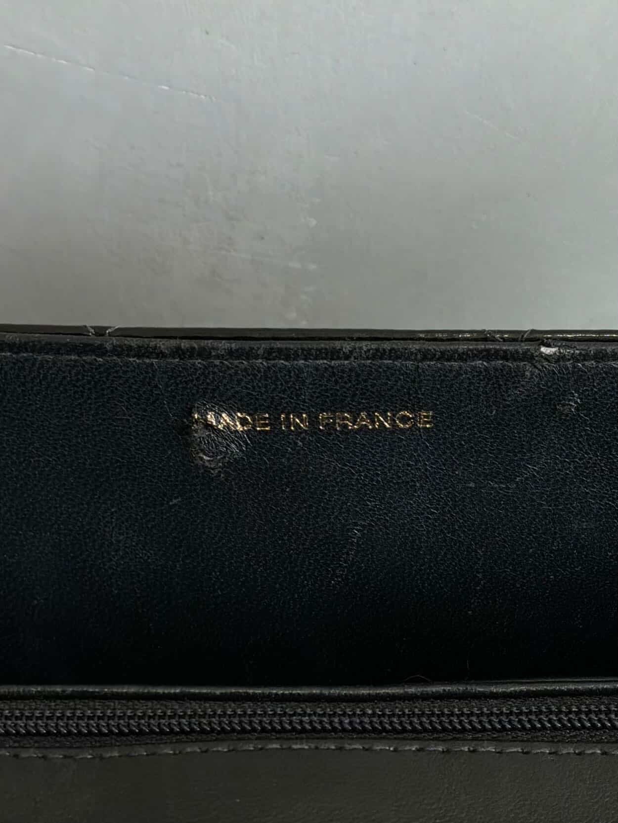 90’s Chanel Patent Leather Briefcase