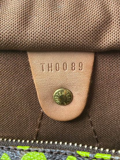Louis Vuitton x Stephen Sprouse Green Graffiti Speedy 30 Bag