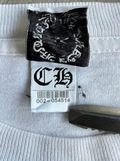 90s Chrome Hearts Flame Sleeves Spine Cross Longsleeves
