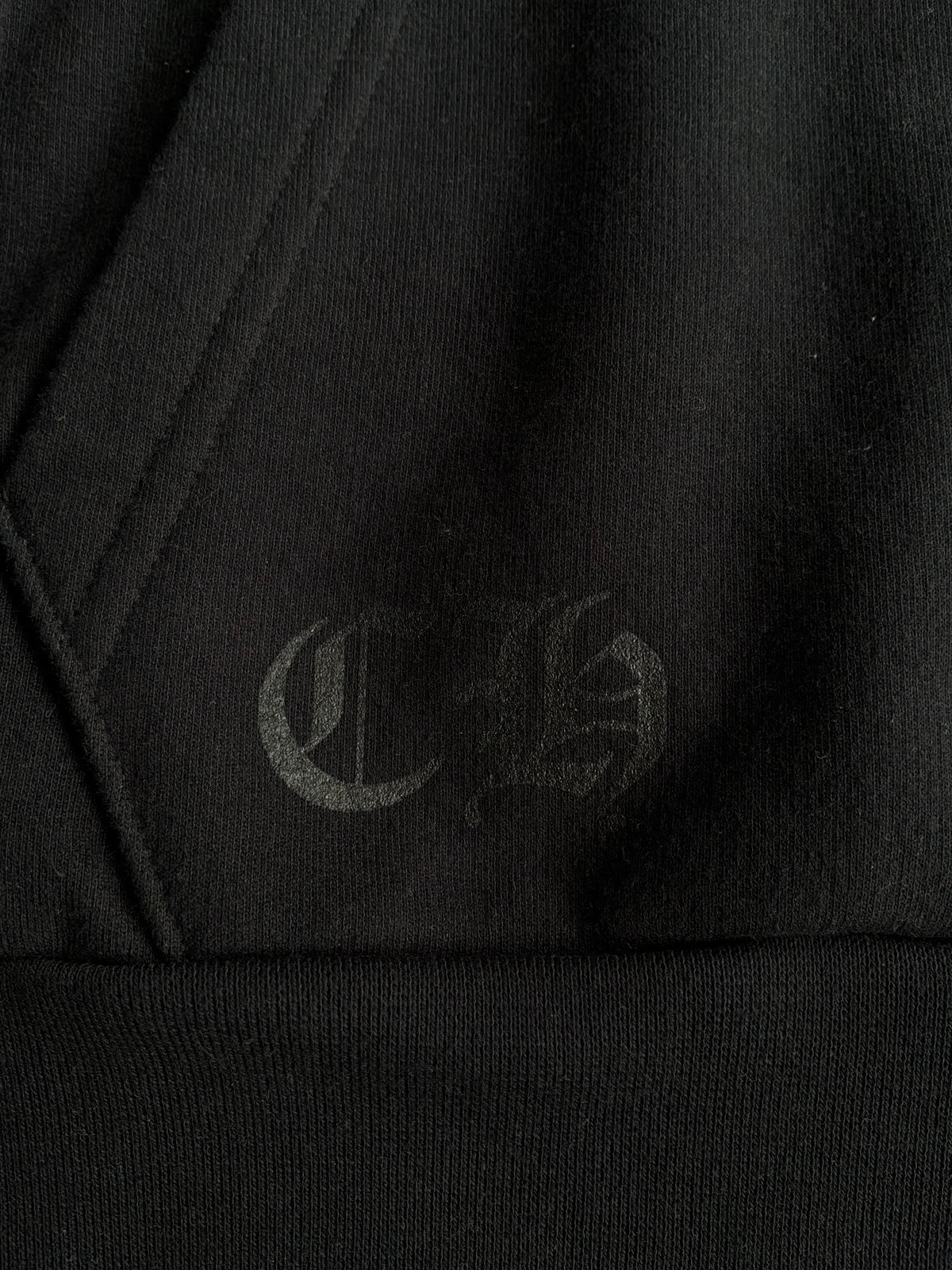 Chrome Hearts Scroll Logo Pullover Hoodie