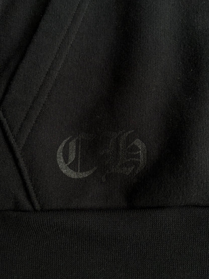 Chrome Hearts Scroll Logo Pullover Hoodie