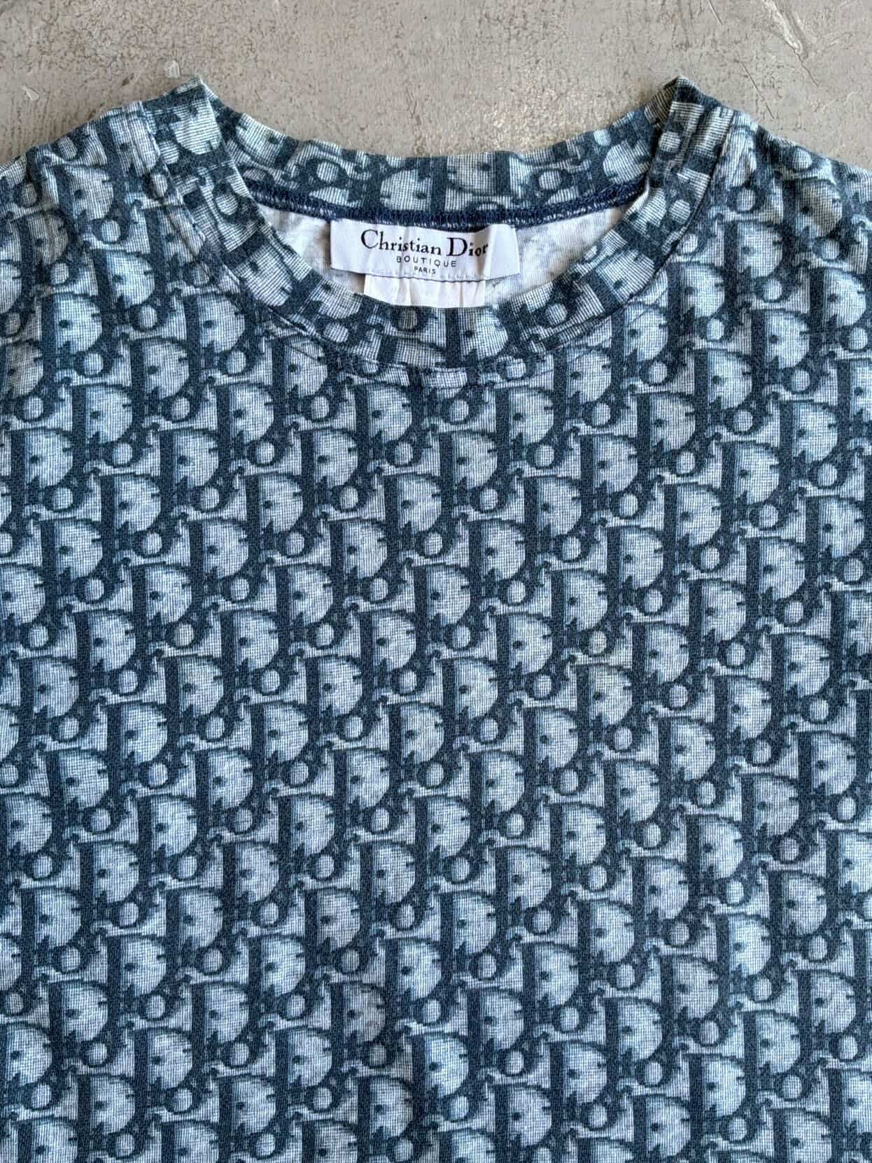 Dior Galliano Era Monogram Top