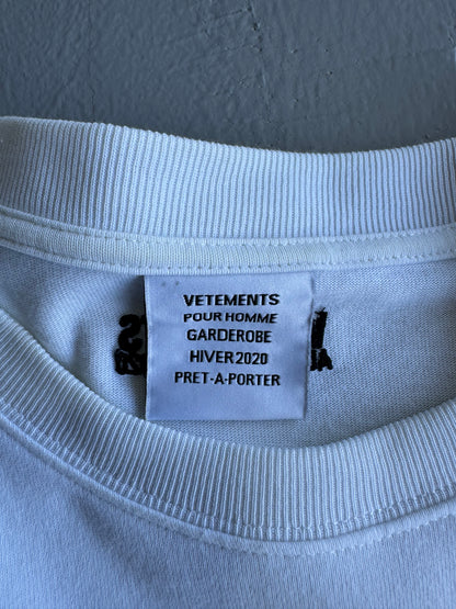 Vetements Anarchy Oversized Tee