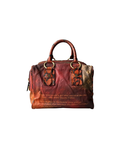 Louis Vuitton X Richard Prince Monogram Snakeskin Bag