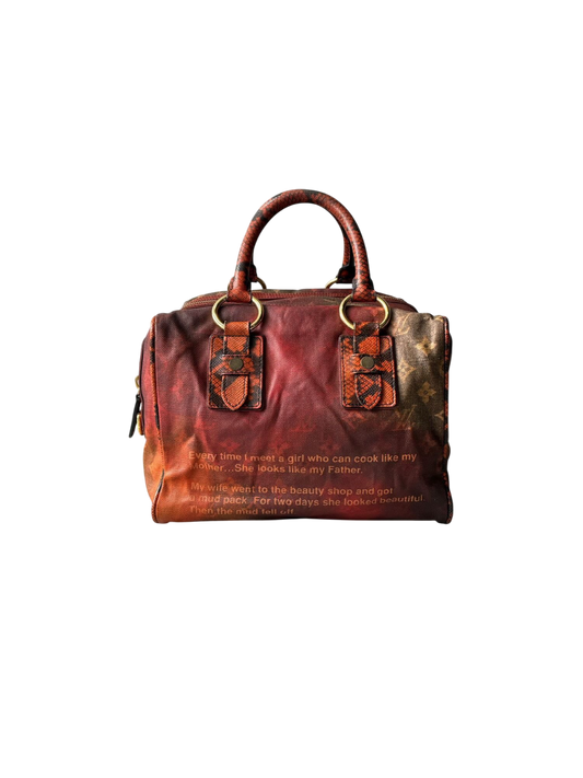 Louis Vuitton X Richard Prince Monogram Snakeskin Bag