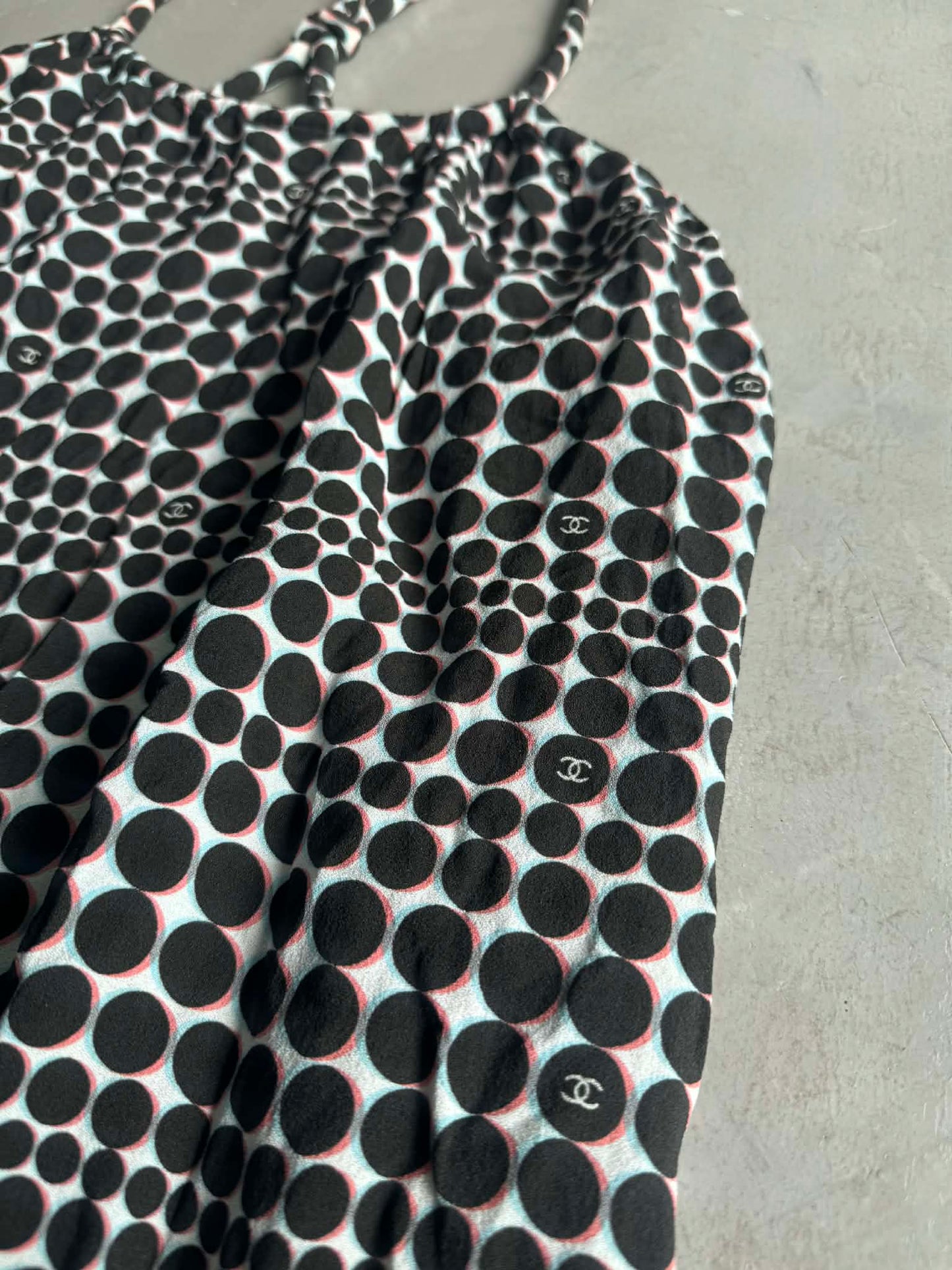 Chanel Polka Dot Dress