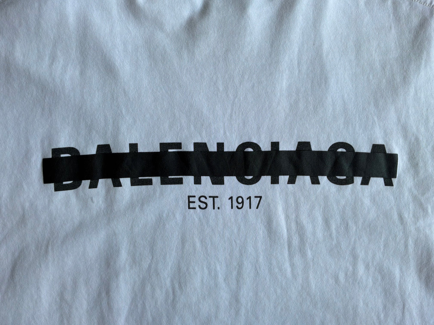 Balenciaga Strike Logo Mullet Tee