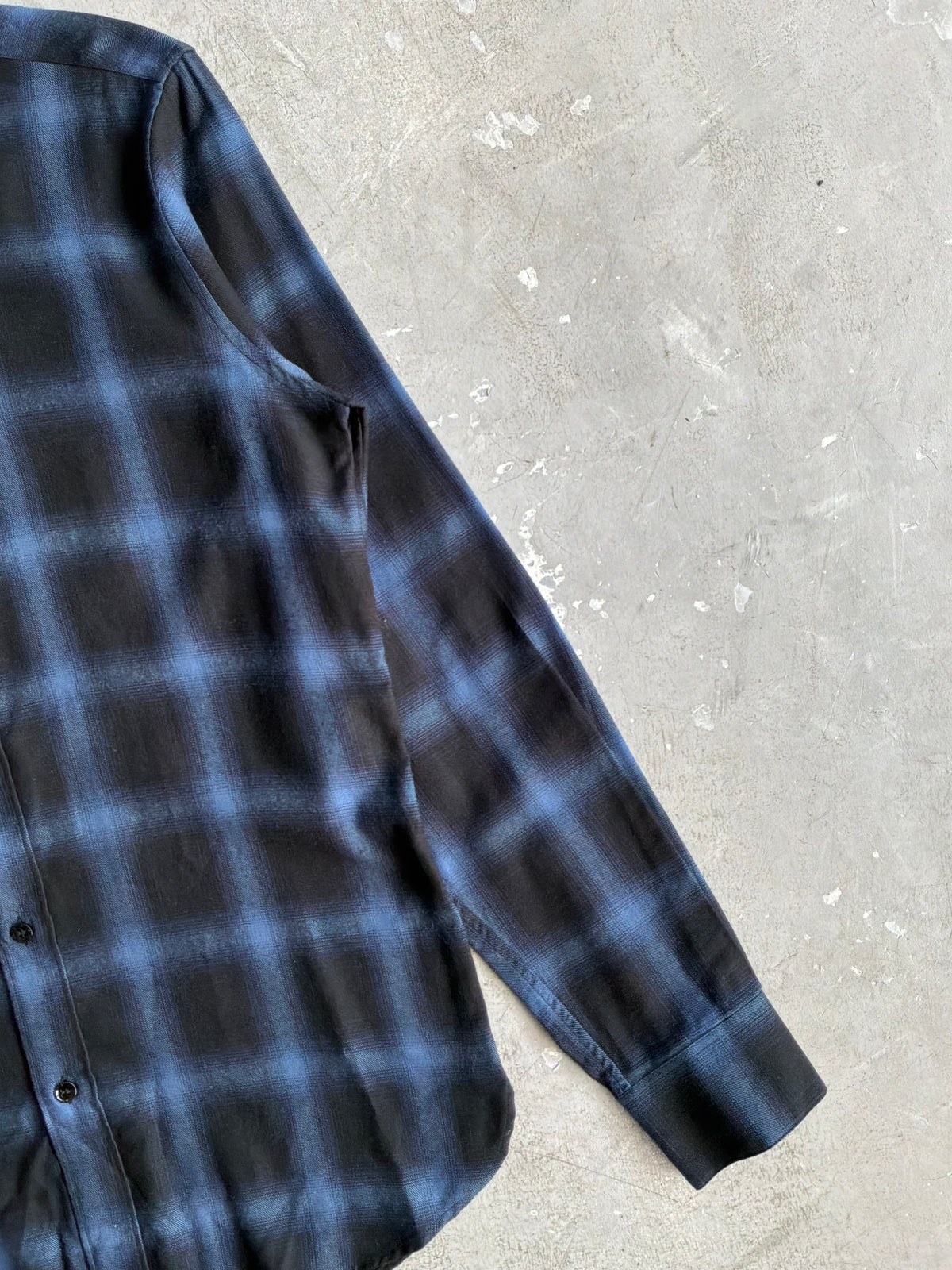 Saint Laurent Paris Checkered Longsleeves Shirt