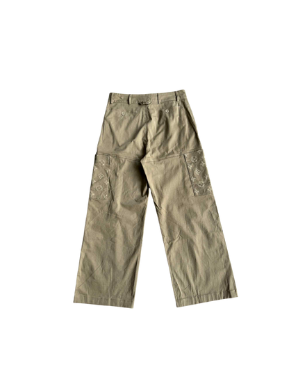 Louis Vuitton Khaki Cargo Pants