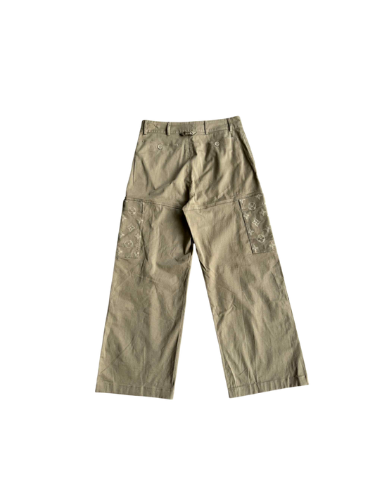 Louis Vuitton Khaki Cargo Pants