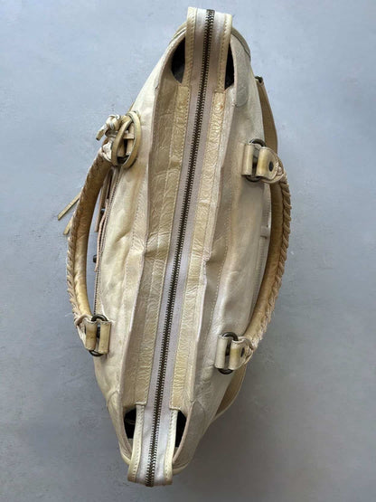 Balenciaga Classic City Beige Lambskin Bag